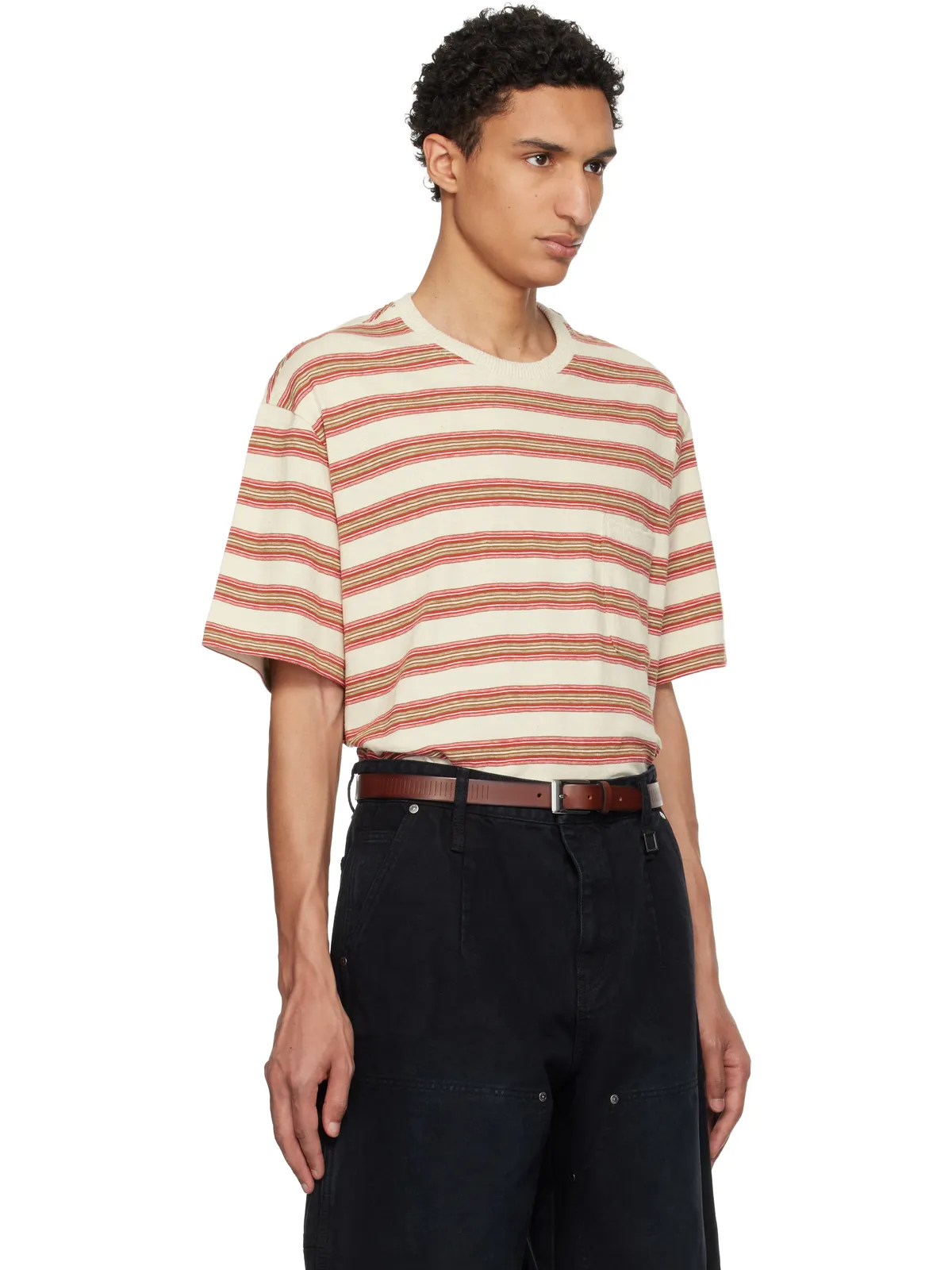 WOOYOUNGMI ボーダー Tシャツ - 画像2