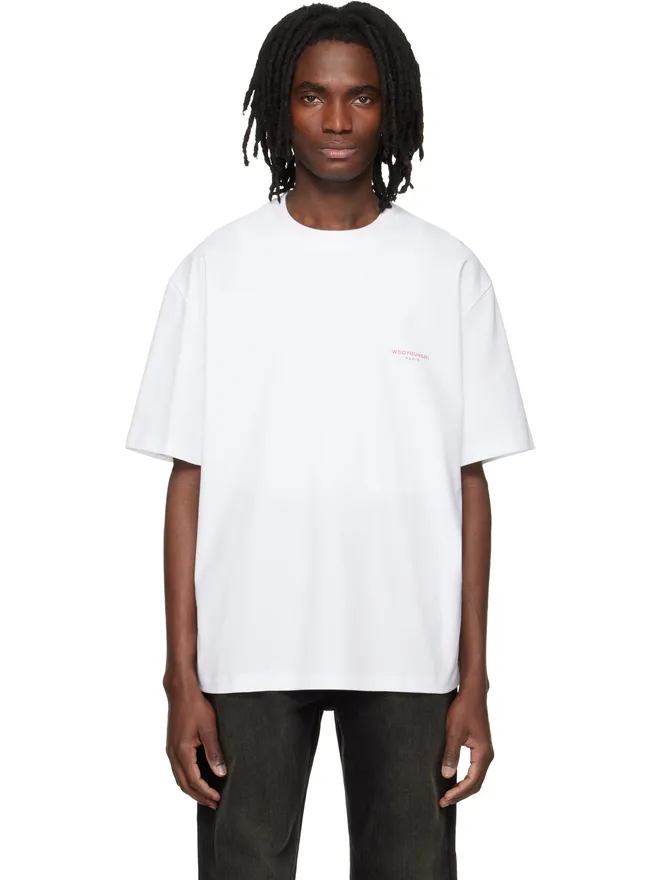 WOOYOUNGMI WOOYOUNGMI Tuft Embroidered Back Logo Tシャツの商品画像