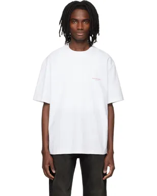 WOOYOUNGMI Tuft Embroidered Back Logo Tシャツ - サムネイル1