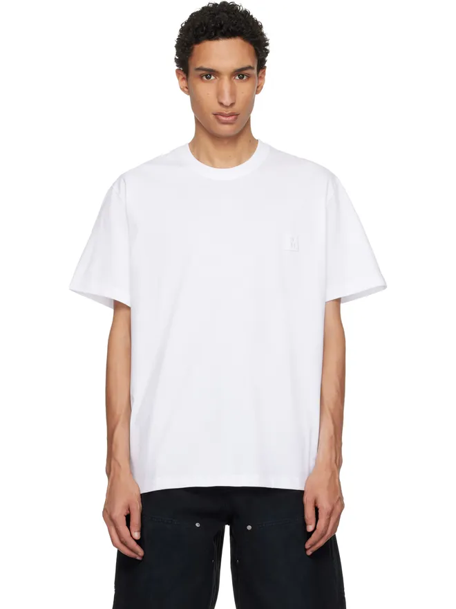 WOOYOUNGMI WOOYOUNGMI コットン バックロゴ Tシャツの商品画像