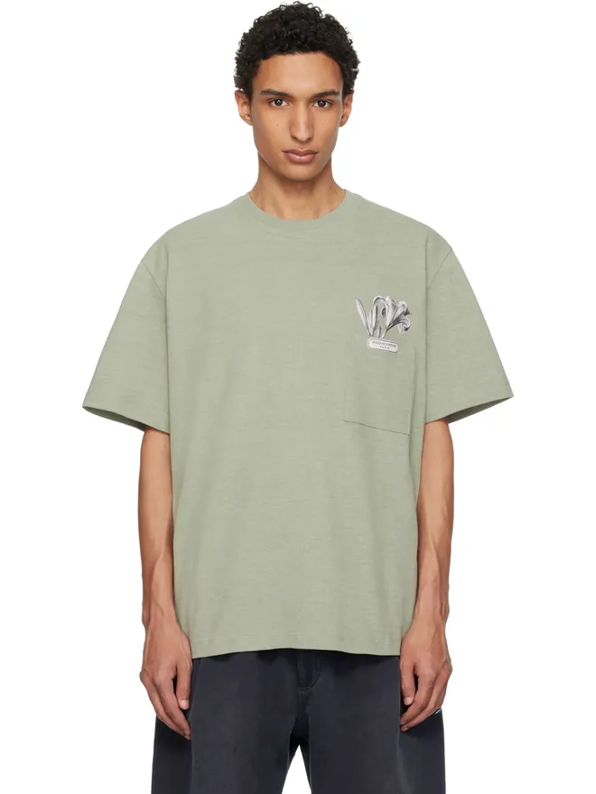 WOOYOUNGMI WOOYOUNGMI Flower Back ロゴ Tシャツの商品画像