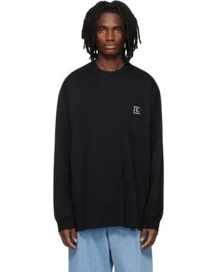 WOOYOUNGMI Back Logo 長袖Tシャツ - サムネイル1
