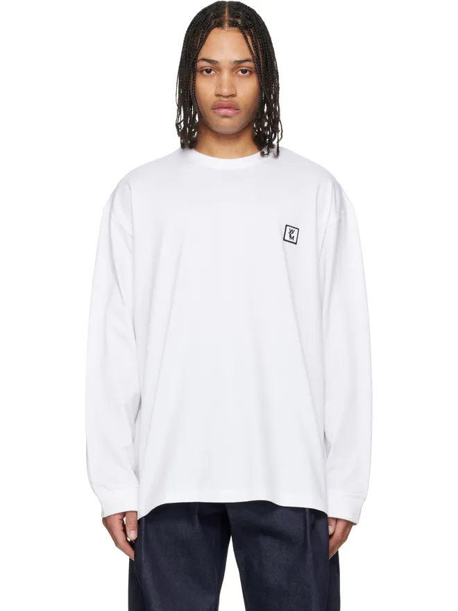 WOOYOUNGMI WOOYOUNGMI ロゴ 長袖Tシャツの商品画像