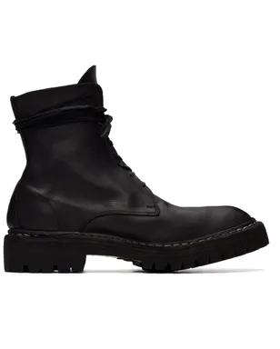 Guidi 795 Leather Laced Up Top-Ankle ブーツ - サムネイル1