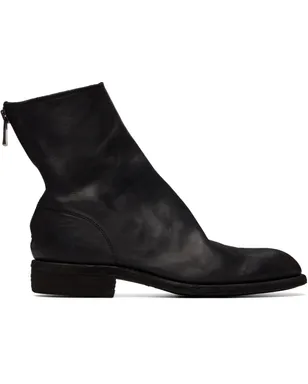 Guidi 986 Leather Back Zip アンクルブーツ - サムネイル1
