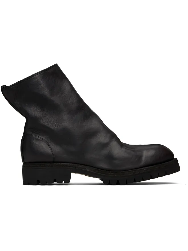 Guidi Guidi 796LVX Leather Side Zip Top-Ankle ブーツの商品画像