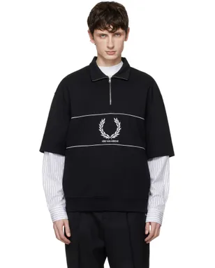 Fred Perry Kris Van Asscheエディション ハーフジップ スウェットシャツ - サムネイル1