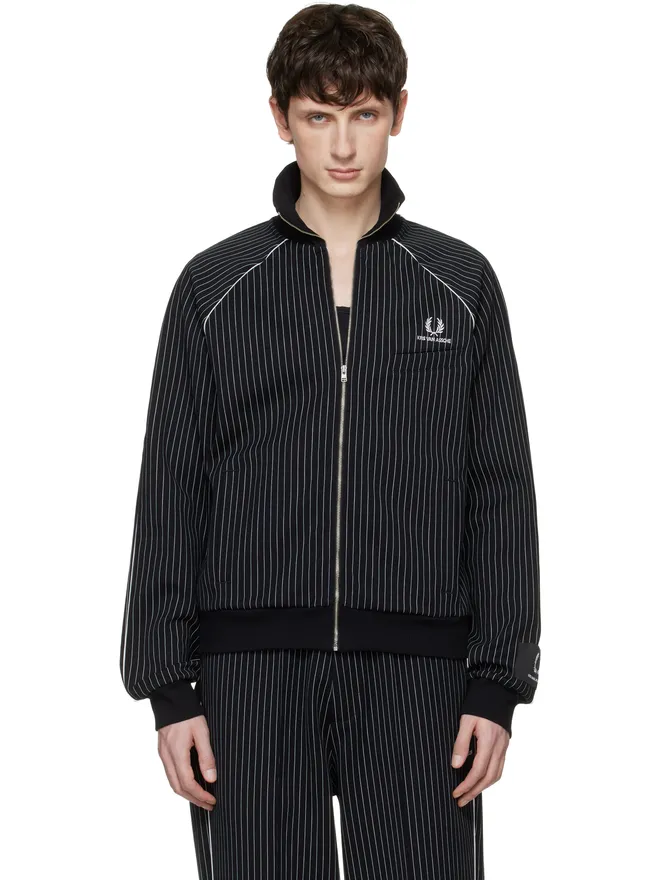 Fred Perry Fred Perry Kris Van Asscheエディション ピンストライプ トラックジャケットの商品画像