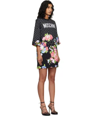 Moschino Printed Heavy Cotton ミニワンピース - サムネイル2