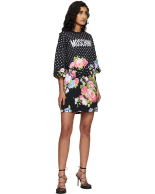Moschino Printed Heavy Cotton ミニワンピース - サムネイル4