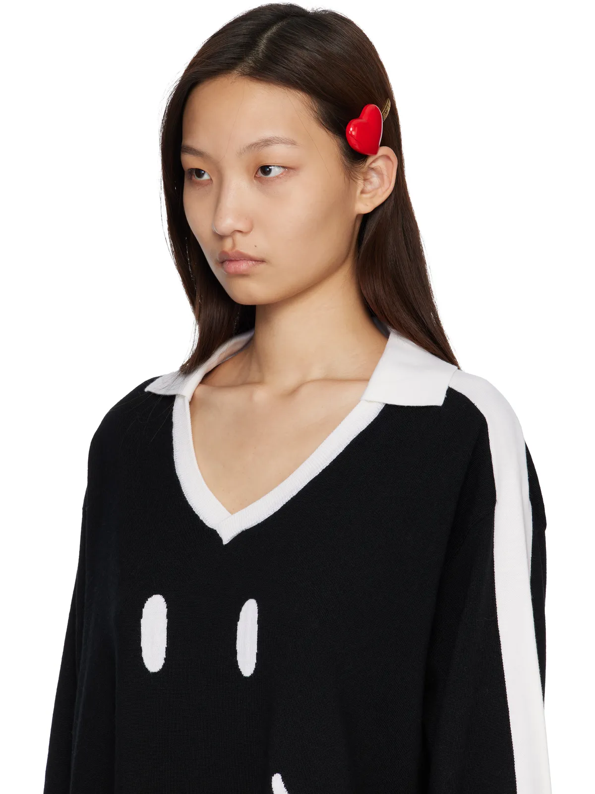 Moschino ハート ヘアクリップ - 画像3