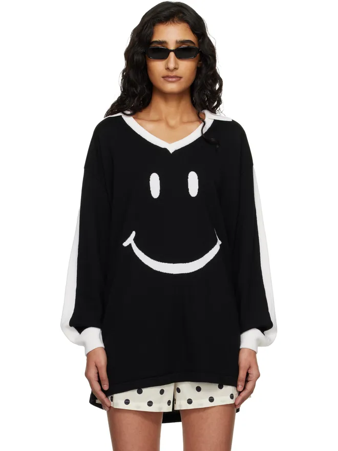 Moschino Moschino Smiley エクストラ ファイン メリノウール セーターの商品画像