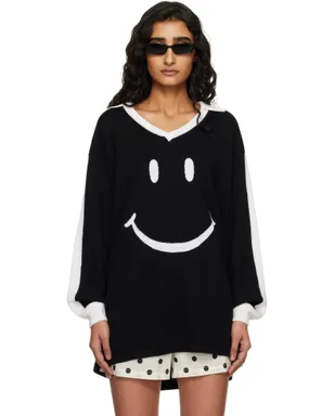 Moschino Smiley エクストラ ファイン メリノウール セーター - サムネイル1