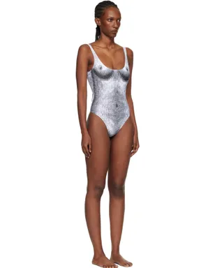 Moschino Printed Lycra ワンピース スイムウェア - サムネイル2