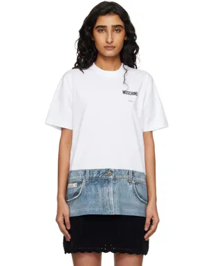 Moschino オーガニックコットン ジャージ プリントTシャツ - サムネイル1