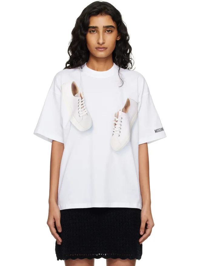 Moschino Moschino オーガニックコットン ジャージ Tシャツの商品画像