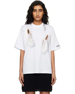 Moschino オーガニックコットン ジャージ Tシャツ - サムネイル1