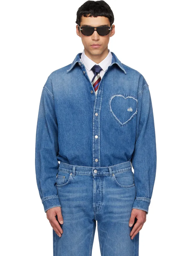 Moschino Moschino コットン デニムシャツの商品画像