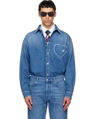 Moschino コットン デニムシャツ - サムネイル1