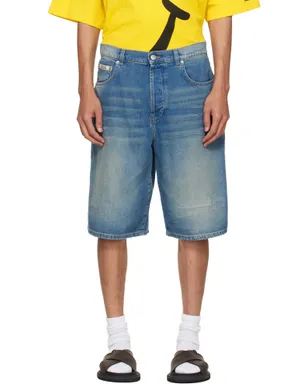 Moschino ロゴ デニムショートパンツ - サムネイル1