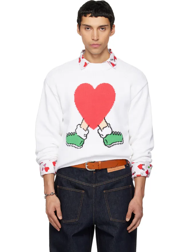 Moschino Moschino All Over Hearts セーターの商品画像