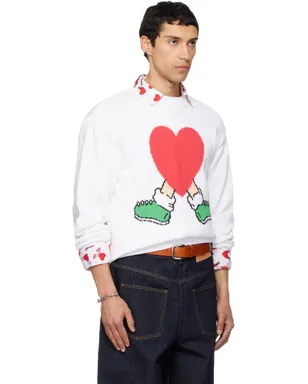 Moschino All Over Hearts セーター - サムネイル2