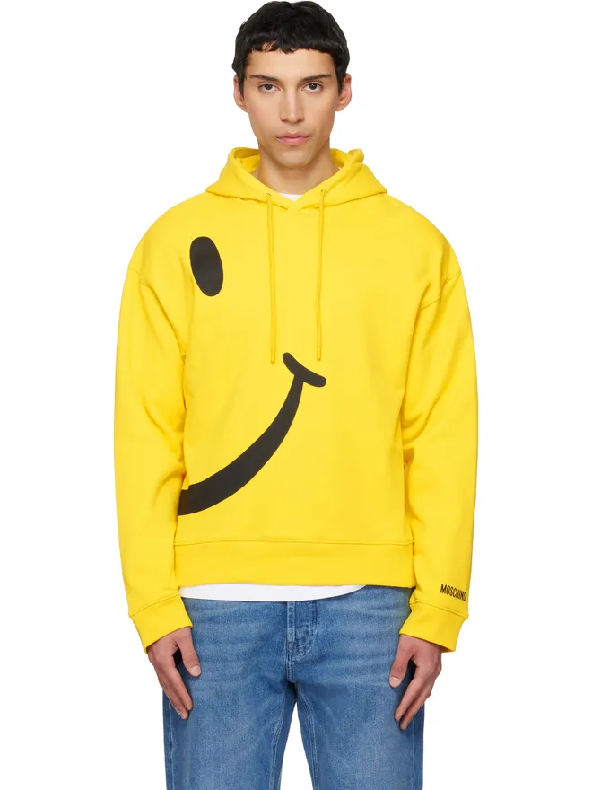 Moschino Moschino Smiley オーガニックコットン フーディの商品画像