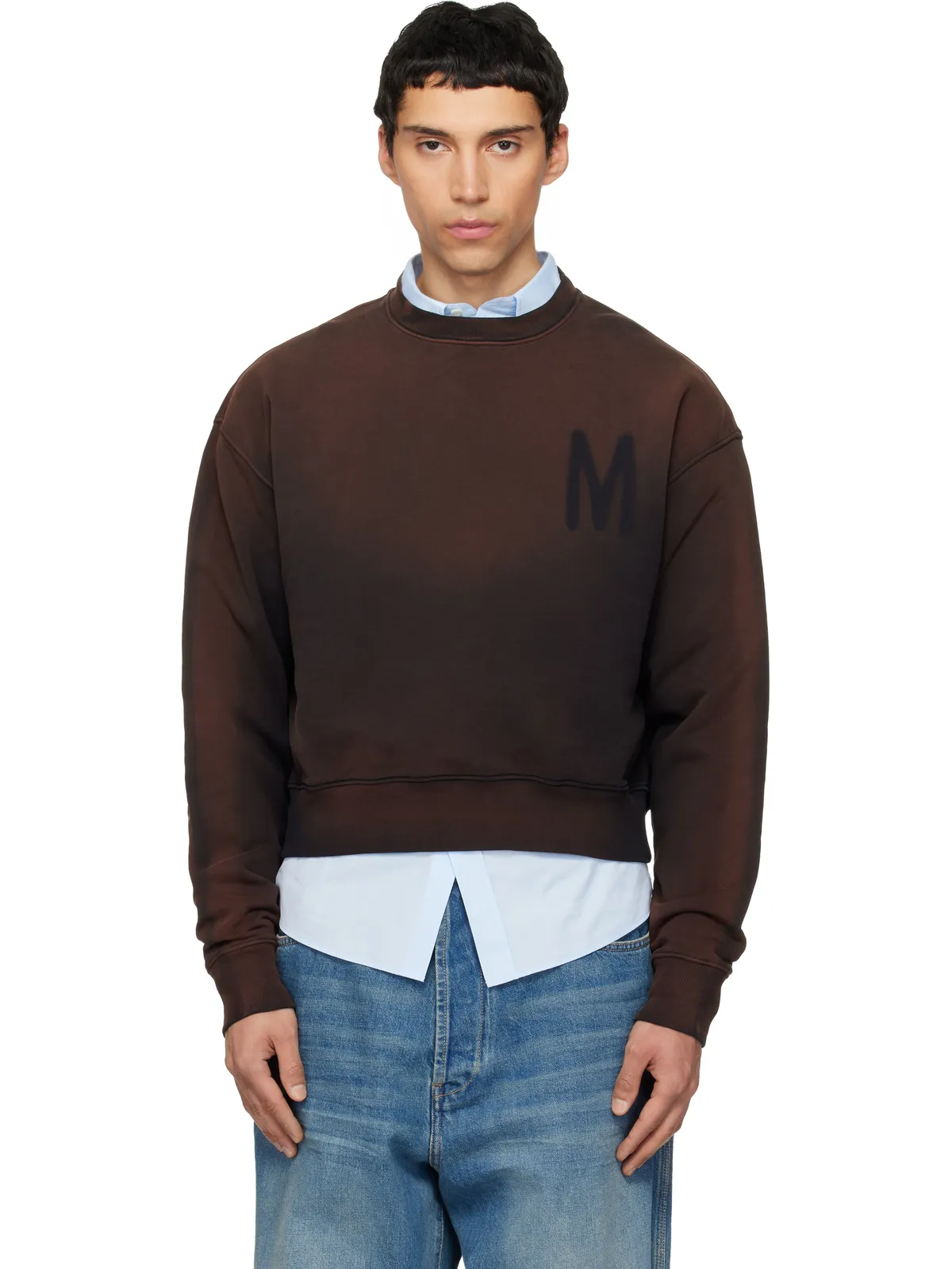 Moschino 'M' ロゴ スウェットシャツ - 画像1