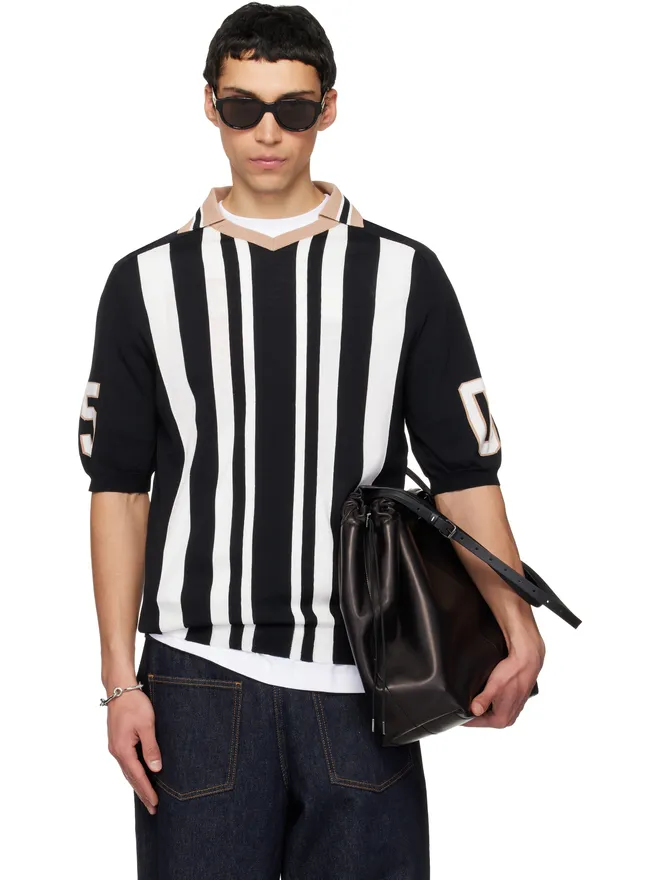 Moschino Moschino Sport Inspired ニットポロシャツの商品画像