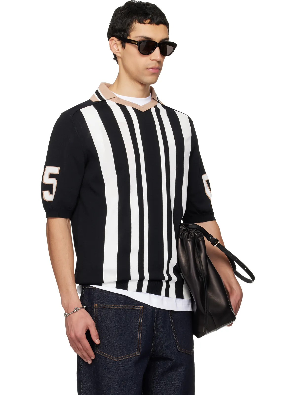 Moschino Sport Inspired ニットポロシャツ - 画像2