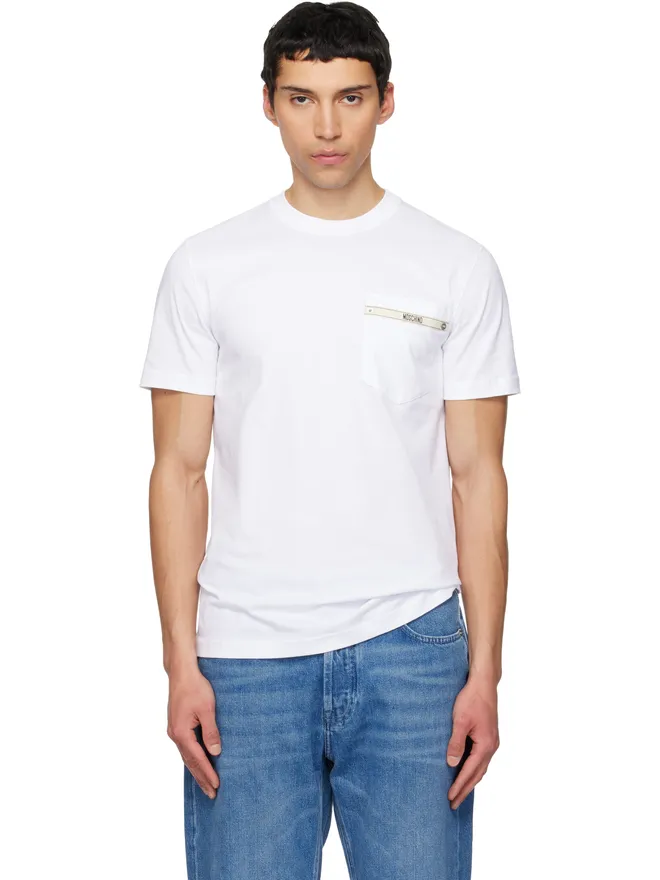 Moschino Moschino 'Moschino Tape' Tシャツの商品画像