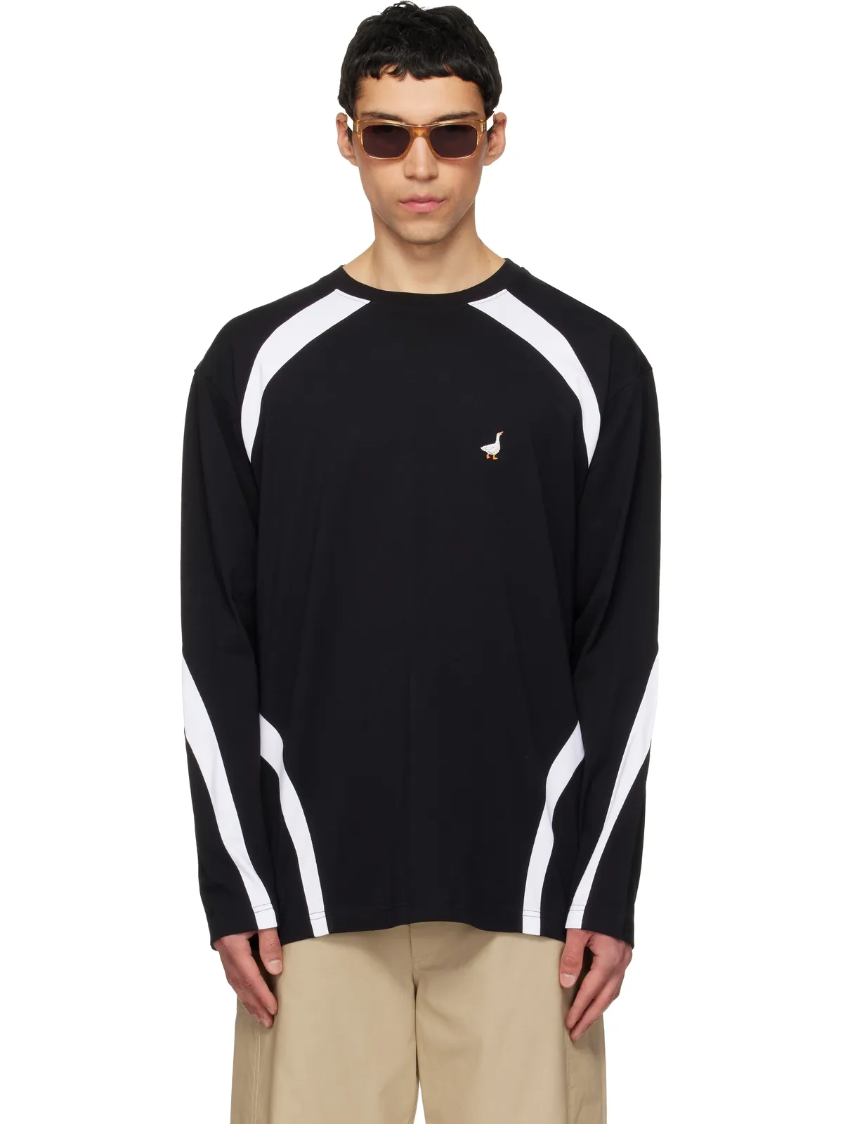 Moschino Embroidered Archive Goose Tシャツ - 画像1