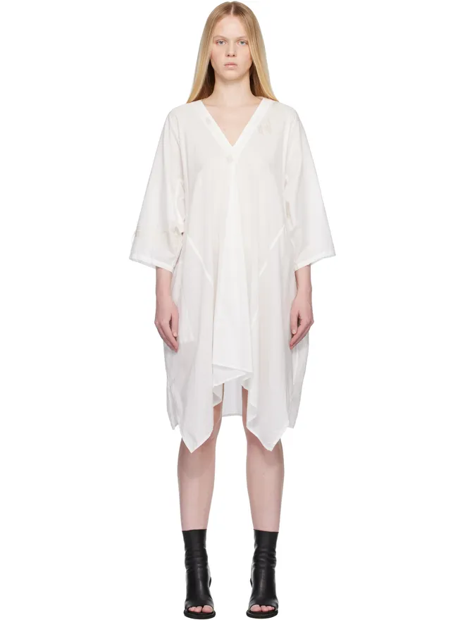 Y's Y's Cotton Lawn Arranged Sleeve ミディアムワンピースの商品画像