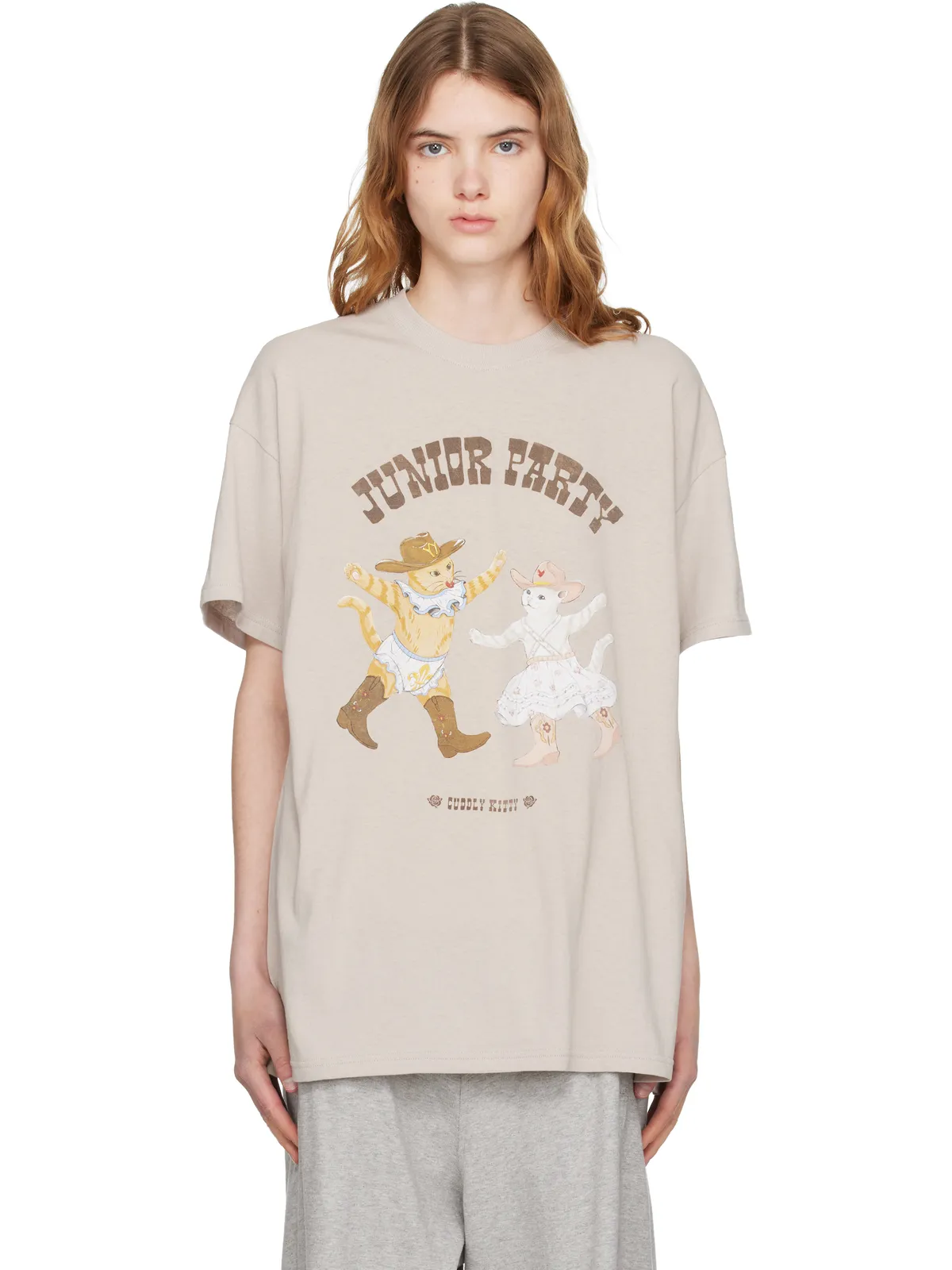OPEN YY Pet Club Kitty Party Tシャツ - 画像1