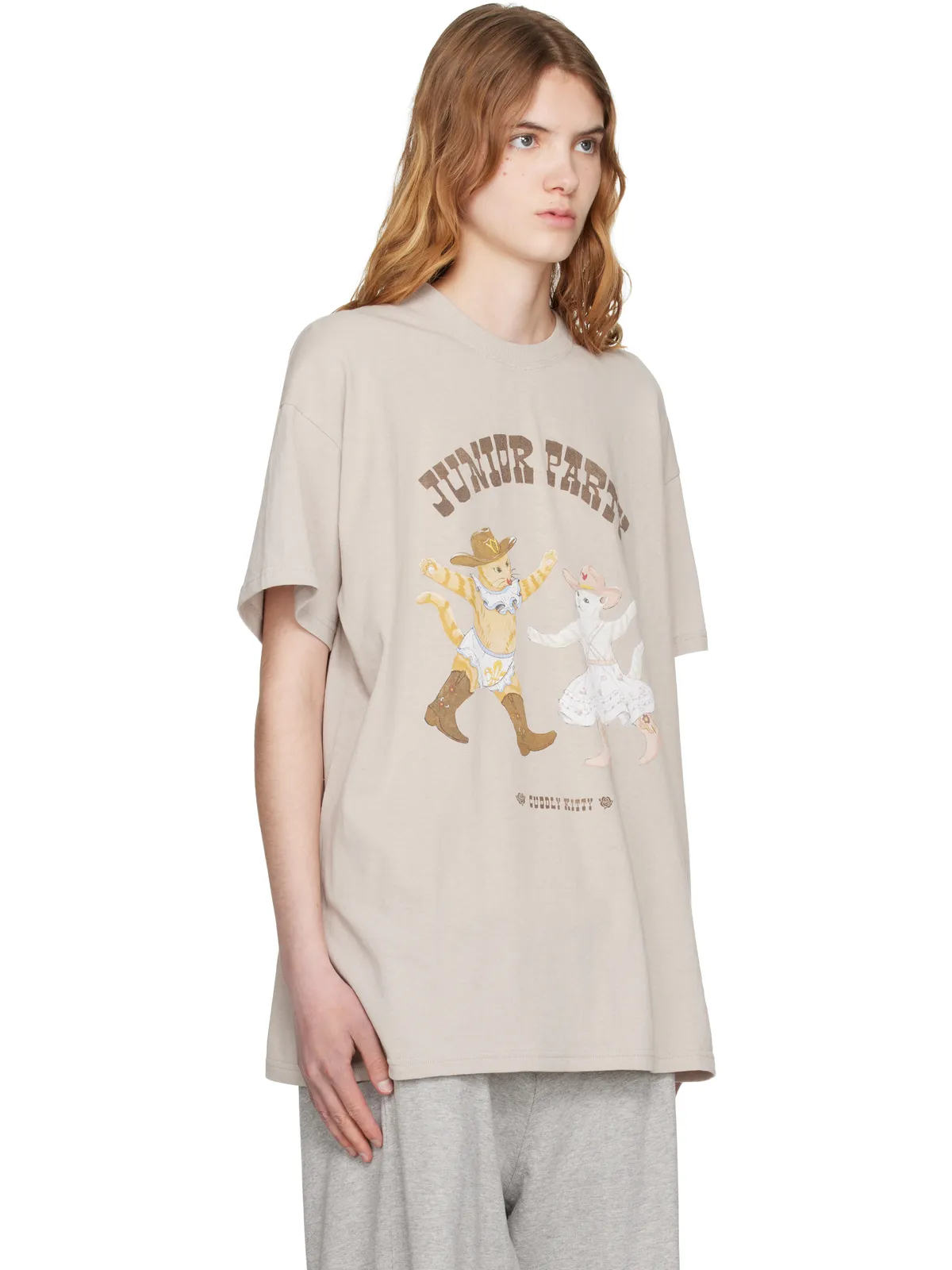 OPEN YY Pet Club Kitty Party Tシャツ - 画像2