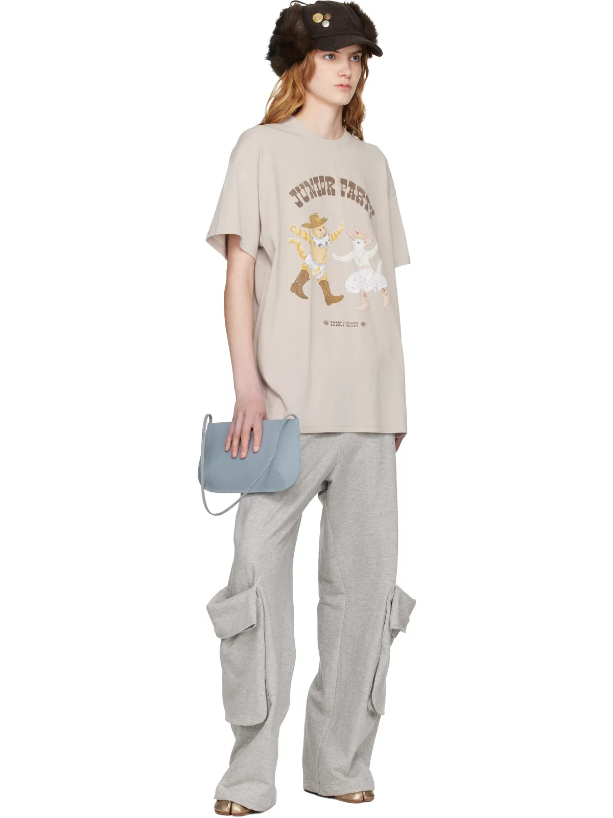 OPEN YY Pet Club Kitty Party Tシャツ - 画像4