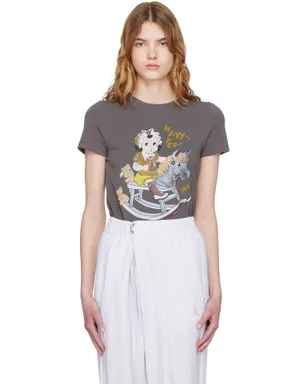OPEN YY Rocking ベビーTシャツ - サムネイル1