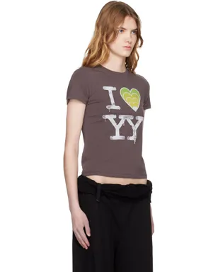 OPEN YY SSENSE限定 'I LOVE YY' ベビーTシャツ - サムネイル2