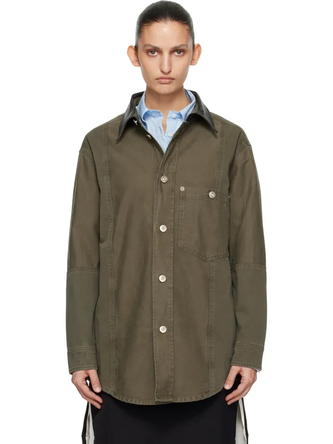 Wales Bonner Wales Bonner Brixton シャツジャケットの商品画像