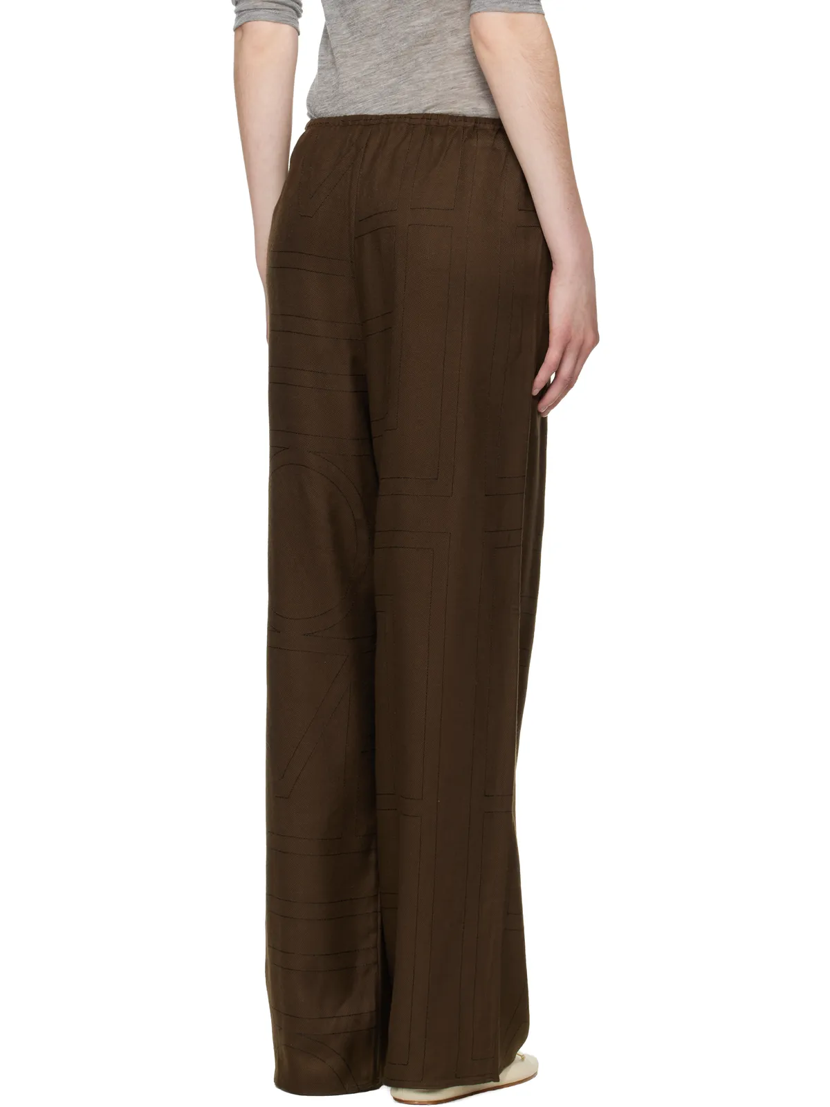 TOTEME Monogram フランネル ラウンジパンツ - 画像3