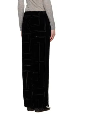 TOTEME Monogram Devoré ラウンジパンツ - サムネイル3