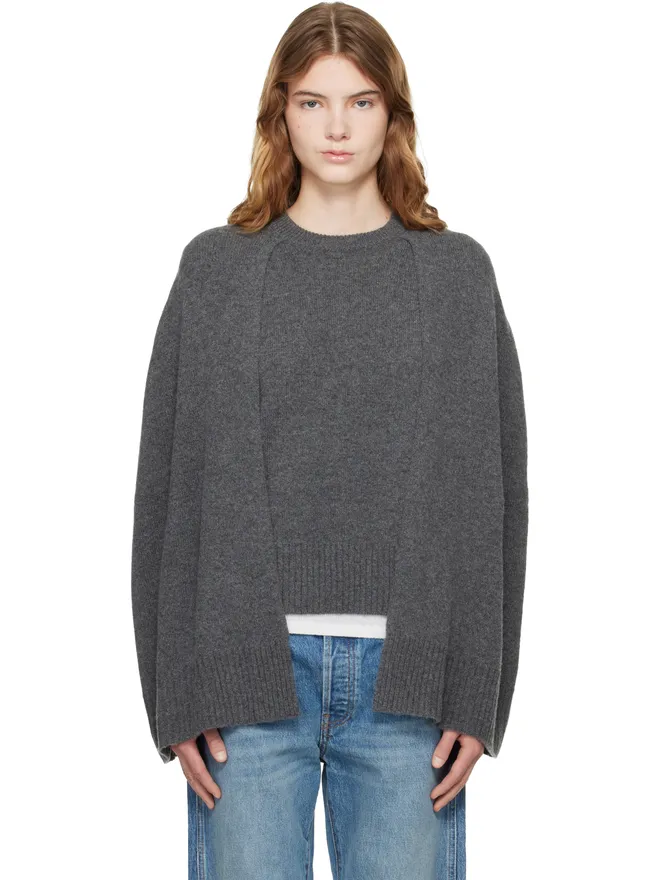 TOTEME TOTEME Crew Cape ニット セーターの商品画像