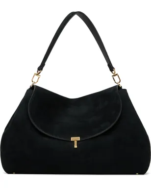 TOTEME T-Lock スエード サッチェル - サムネイル1