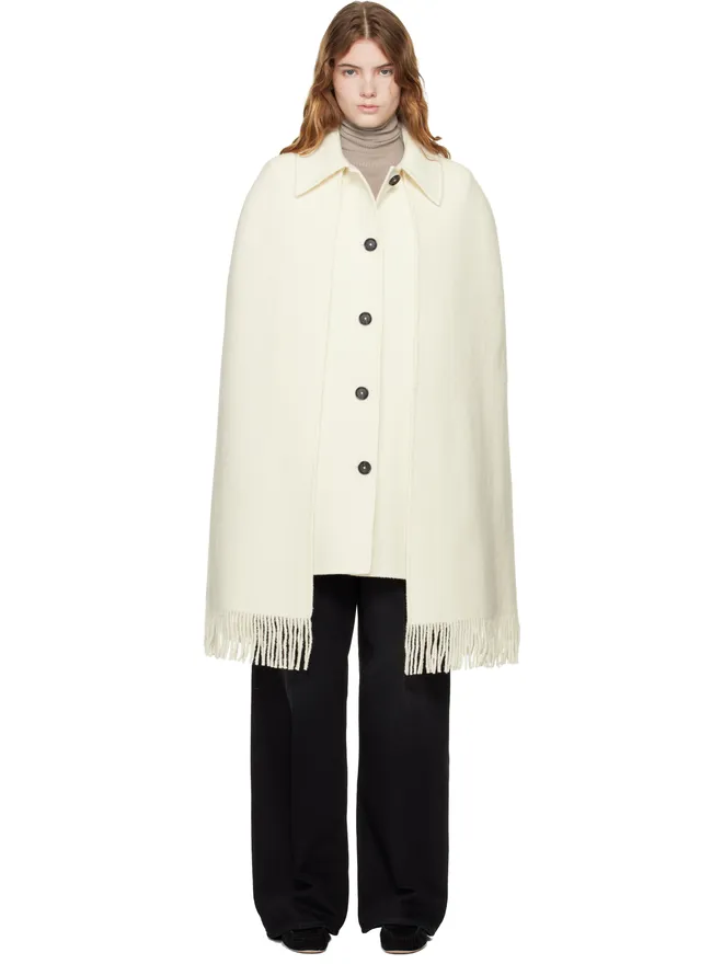 TOTEME TOTEME フリンジ ケープコートの商品画像