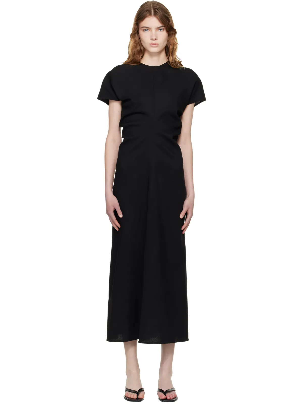 TOTEME Slouch Waist ウール マキシワンピース - 画像1