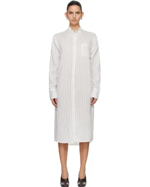 TOTEME Striped Summer Tunic ミディアムワンピース - サムネイル1