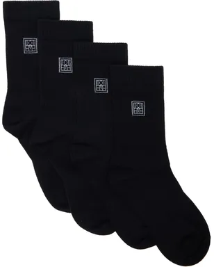 TOTEME モノグラム ソックス 2足セット - サムネイル1