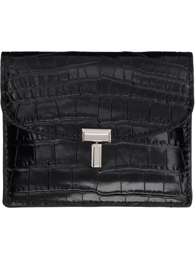TOTEME TOTEME T-Lock Croco-Embossed カードケースの商品画像
