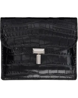 TOTEME T-Lock Croco-Embossed カードケース - サムネイル1