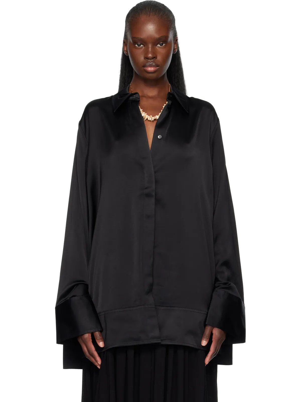 TOTEME Soft Tuxedo シャツ - 画像1